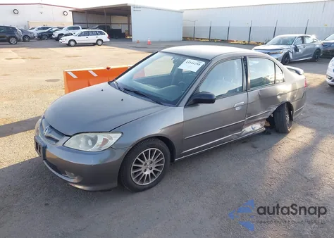 2005 Honda Civic Lx from USA, damaged, VIN 2HGES16595H613845